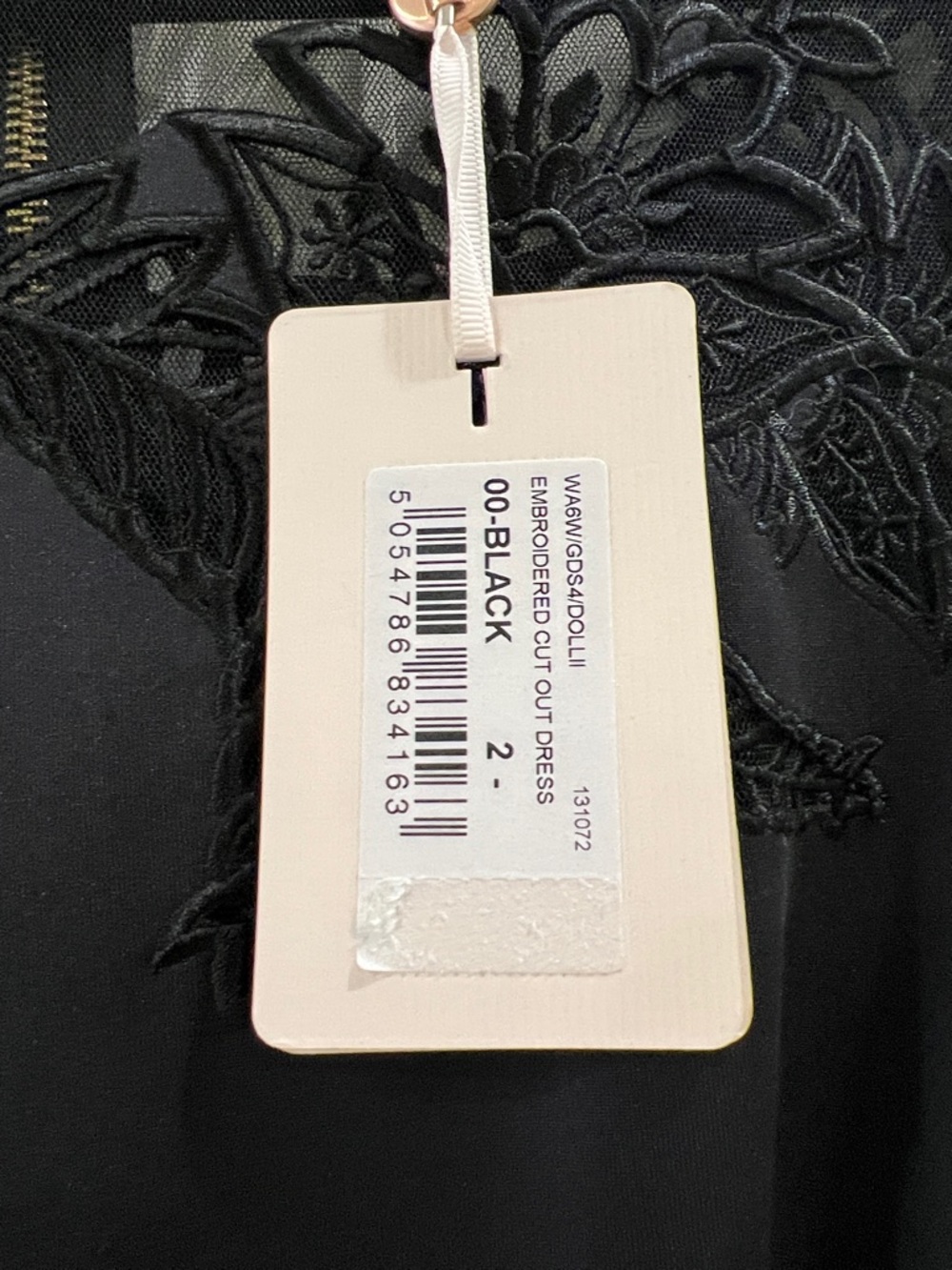 Ted Baker Dollii embroidered cut out dress size 2 - Picture 6 of 6